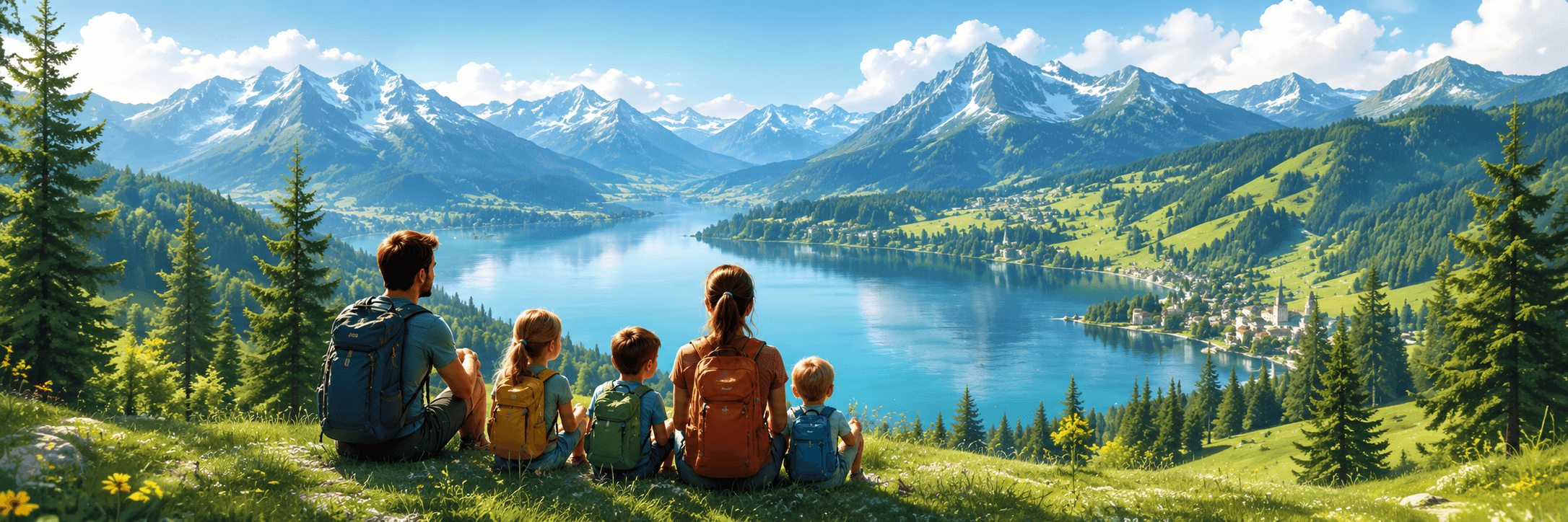 Family trip in Austria